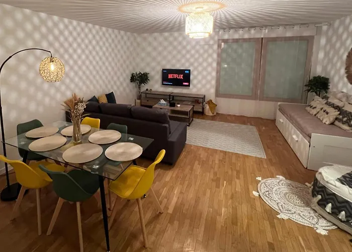 Paris-Montrouge Magnifique Appartement 3 Pieces De 75M2 Avec Parking - Tres Cosy Pour 1 - 8 Personnes Refait A Neuf -Entire Apartment Luxurious And Warm -Montrouge Paris 14Eme - Proche Aeroport Orly Parc Expositions Porte De Versailles Free Wifi Grat